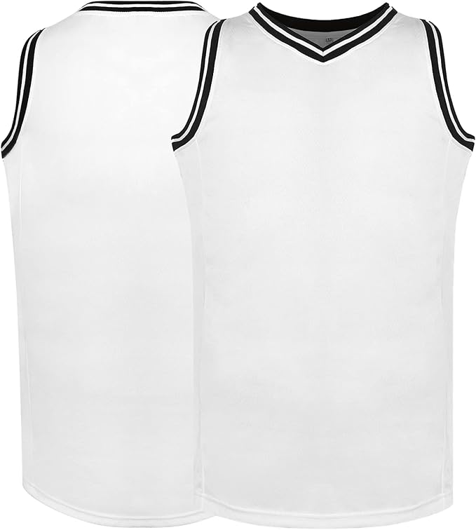 Blank Basketball Jersey, Men’s Mesh Athletic