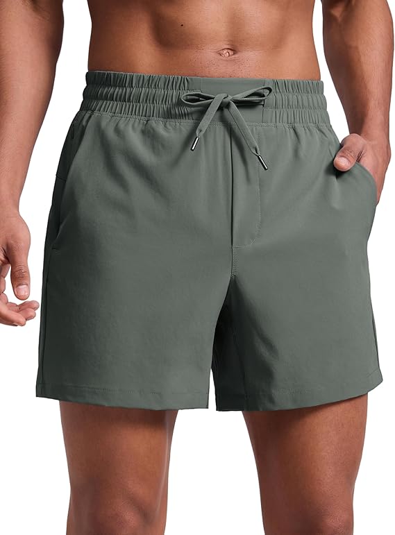 Men’s Linerless Workout Shorts 5”