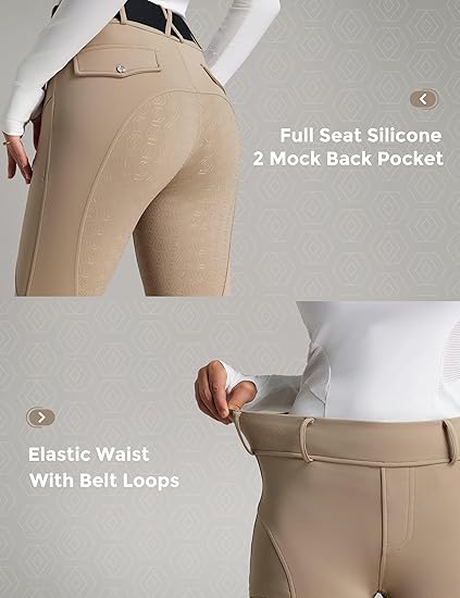 Sports Women’s Fleece Horse Riding Pants